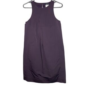 ‘S MAX MARA Purple Polyester / Cotton Sleeveless Shift Dress Size 2